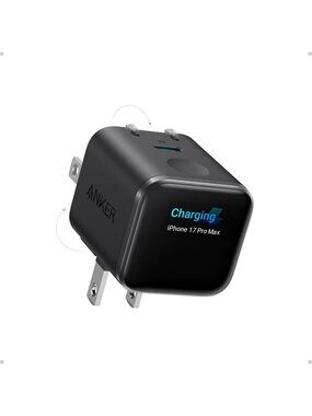 Anker  Smart Display Charger 45w Fast Charging Smart Recognition Foldable Plug
